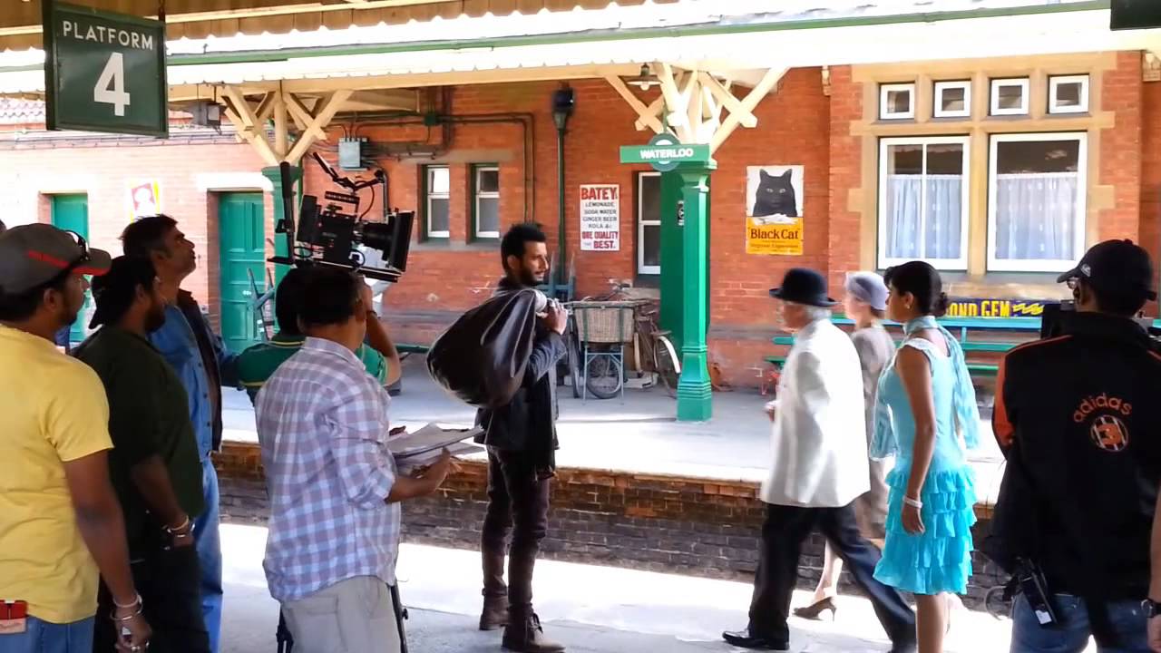 Bluebell Railway - Filming at Horsted Keynes station - 27th August 2013