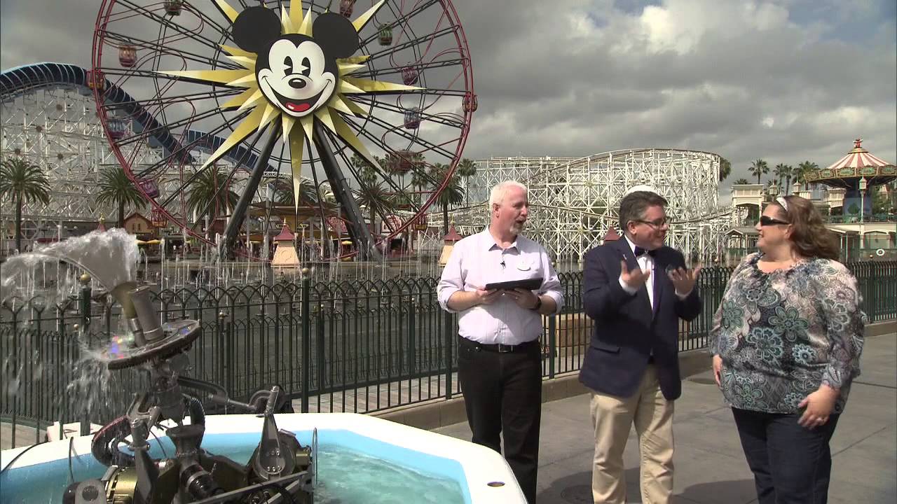 World of Color Fountain Demonstration - 