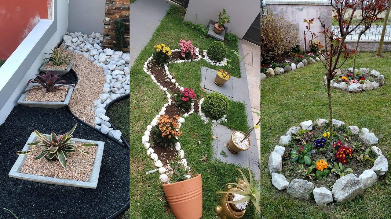 200 + Trending pebbestone landscaping ideas/Pathway Garden Decorations ♥️ 