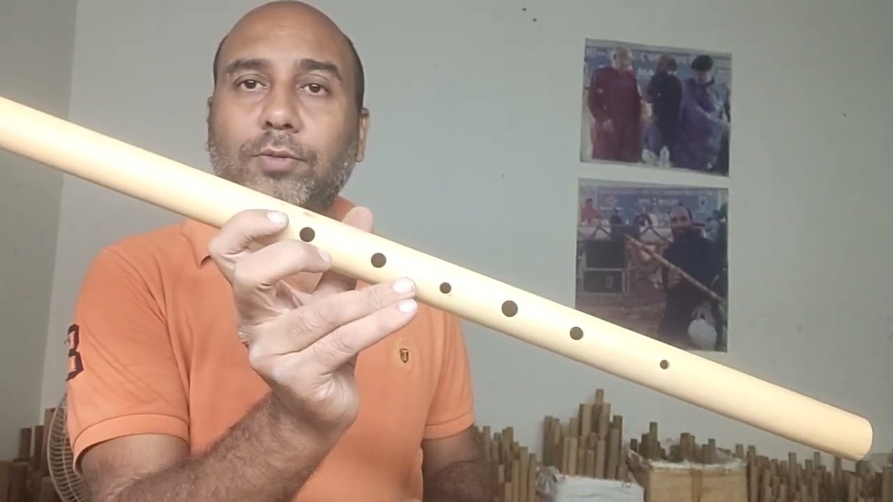 Raag bharav pr adharit E base bansuri , all sawar komal , Contact for buying flutes 9928241003