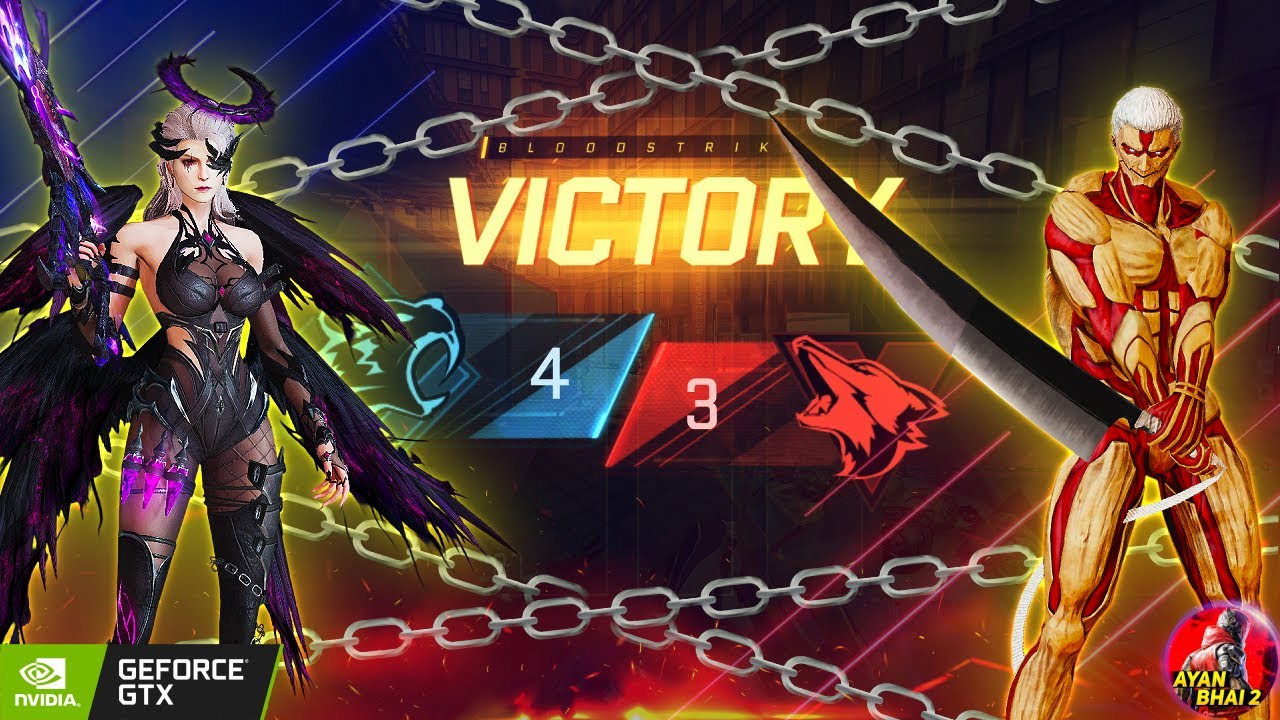 BLOOD STRIKE - SQUAD FIGHT 1VS4 CRAZY CHALLENGE WITH HARD PLAYERS || ULTRA GRAPHICS GTX 1650