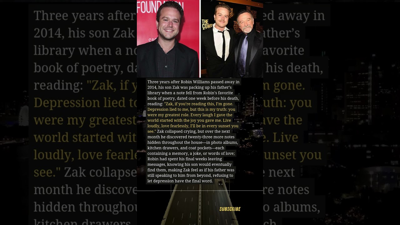 Robin Williams Left 23 HIDDEN MESSAGES for His Son