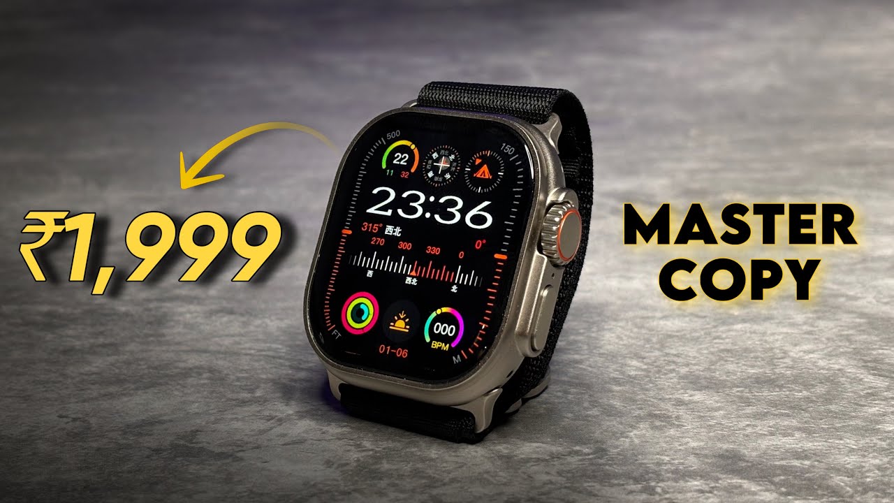 Apple Watch Ultra 2 Clone Unboxing | Premium Master Copy Review