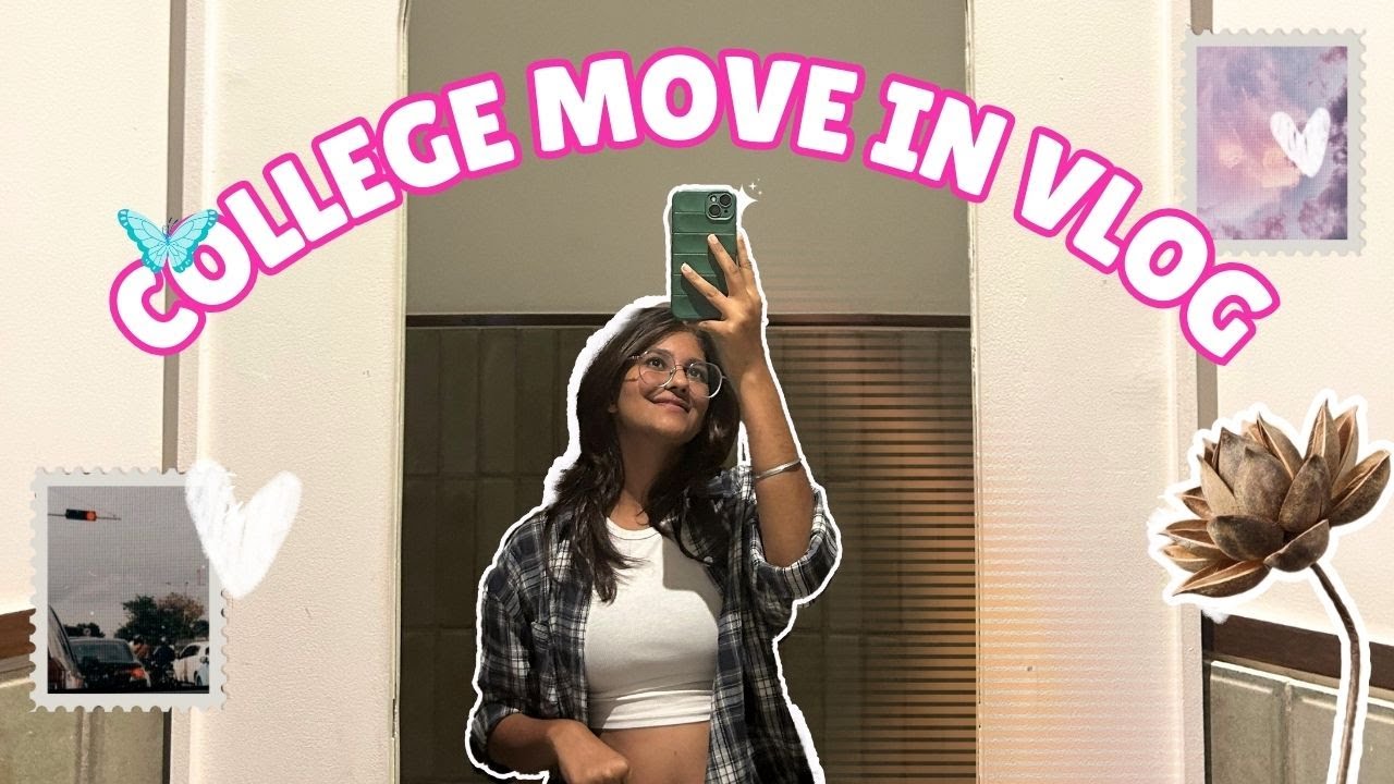 COLLEGE MOVE IN VLOG IIM RANCHI #iim #travel #iimranchi #college #hostel #firstday #moveinday