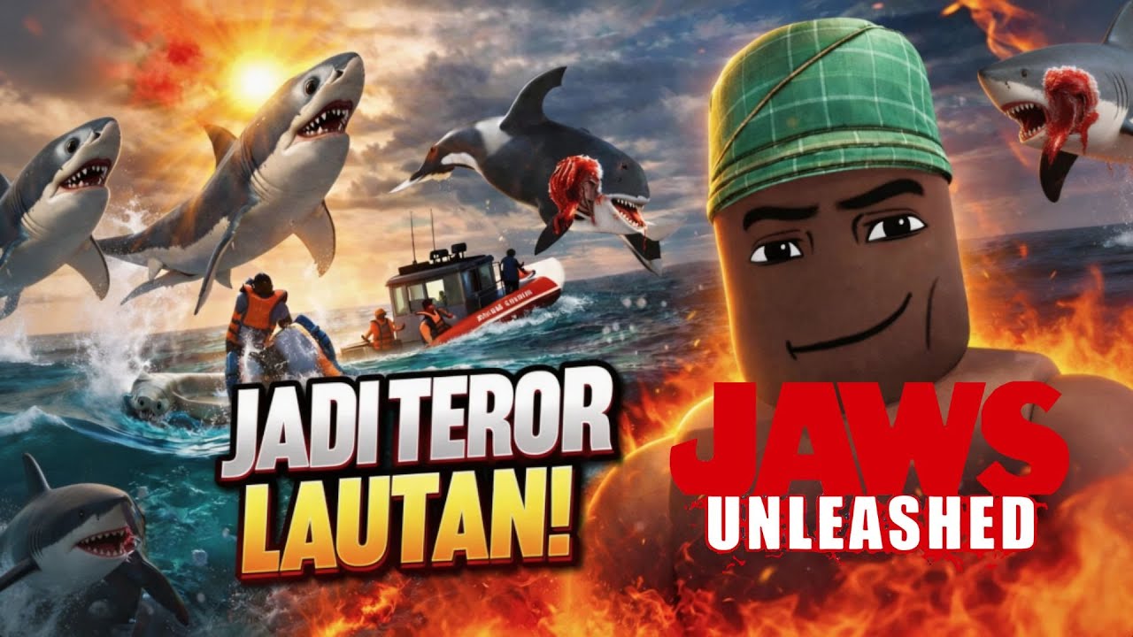 JADI PREDATOR PALING DITAKUTI! Kabur Dari Pemburu Hiu Pakai Cara Nekat?! | Jaws Unleashed Ep. 1