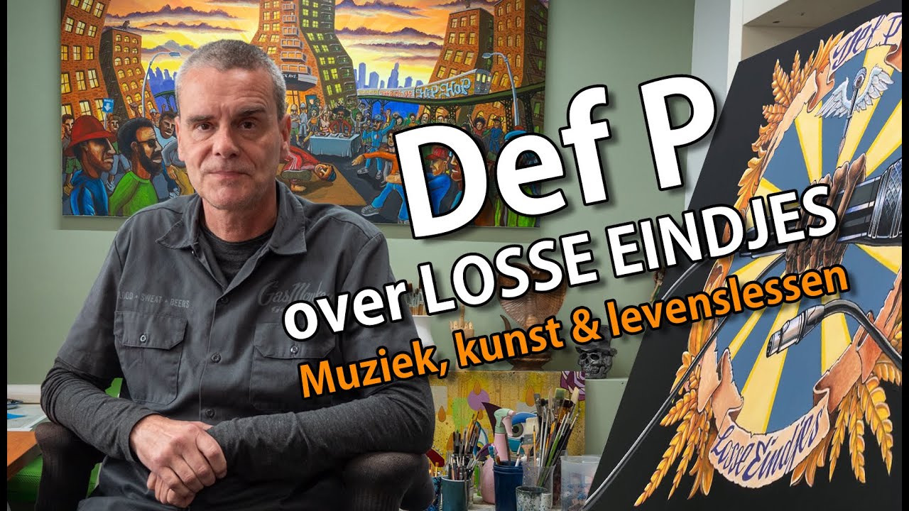 Def P over muziek, kunst en het nieuwe album ‘Losse Eindjes’ | Mini-docu