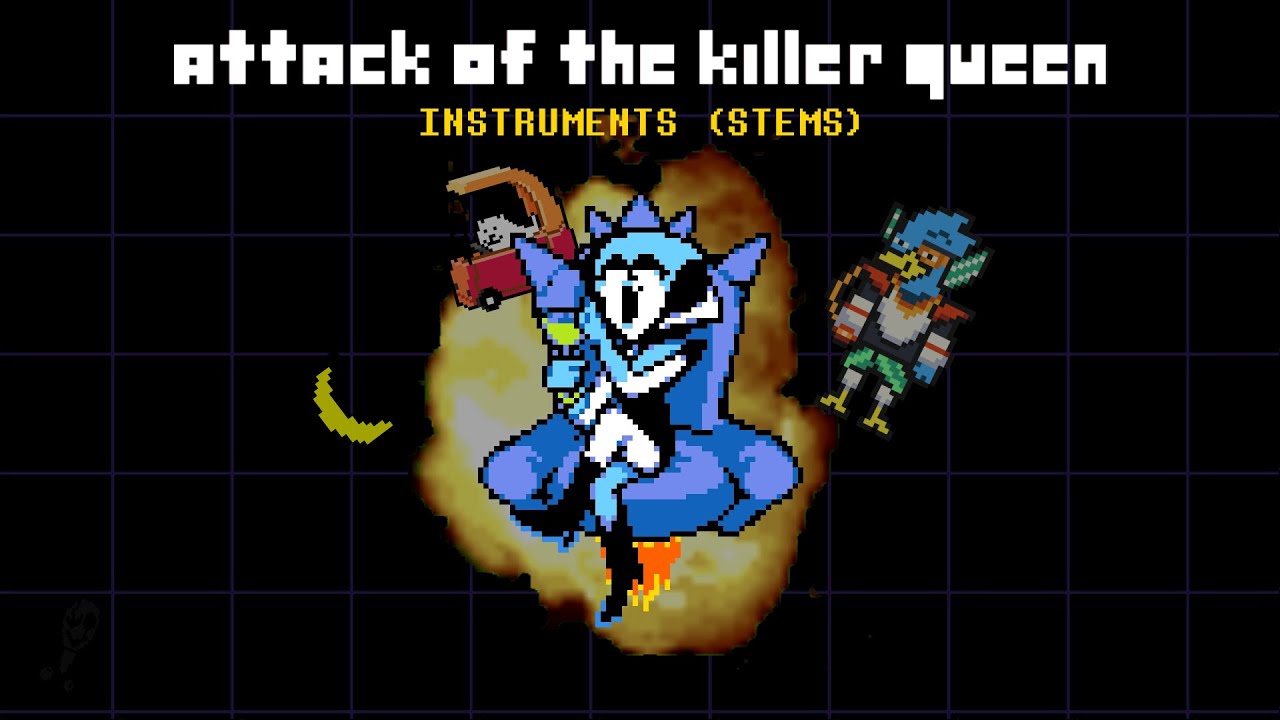 ATTACK OF THE KILLER QUEEN INSTRUMENTS (STEMS)