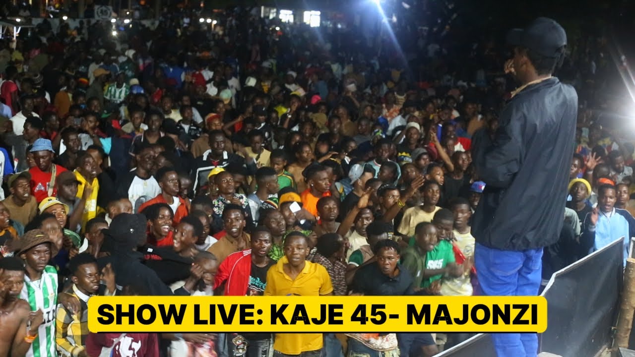 KAJE MC 45 - MAJONZI Show Live Ilivyowaliza Mashabiki RONGONI Beach Balaa/SINGELI MPYA YA 2025