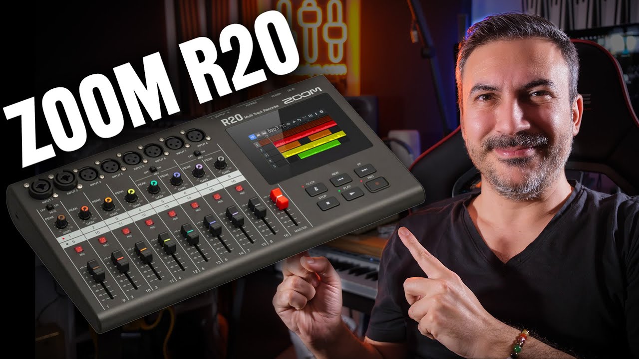 ZOOM R20 ÇOK KANALLI KAYIT SİSTEMİ İNCELEMESİ (Mobil Stüdyo)