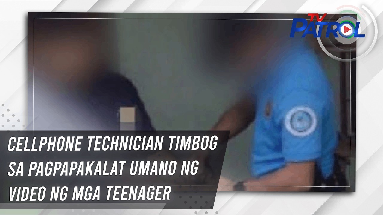 Cellphone technician timbog sa pagpapakalat umano ng video ng mga teenager | TV Patrol