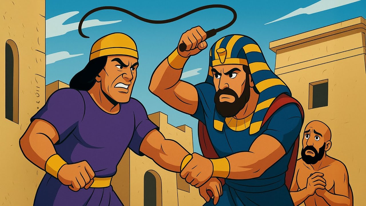 Bible Story Moses Kills an Egyptian