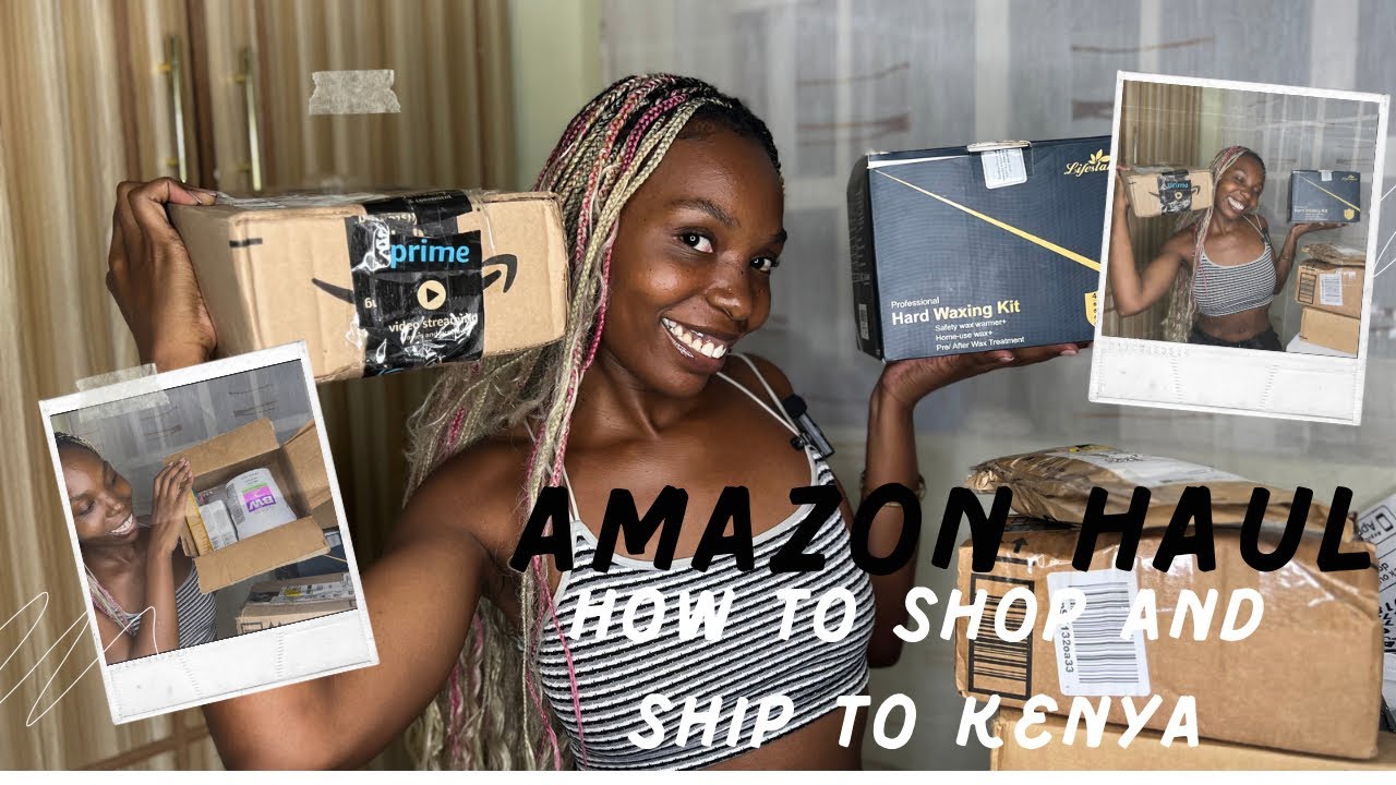 AMAZON UNBOXING/ Step by Step On How I Shop on Amazon and USA shops And Ship to Kenya. 