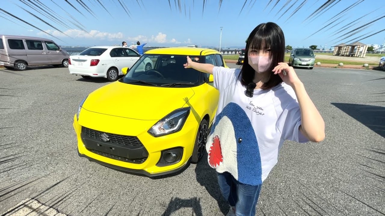 【スイスポ購入!?】元32スイスポ乗りの嫁が33スイスポ試乗してみた！！【おちょピット】