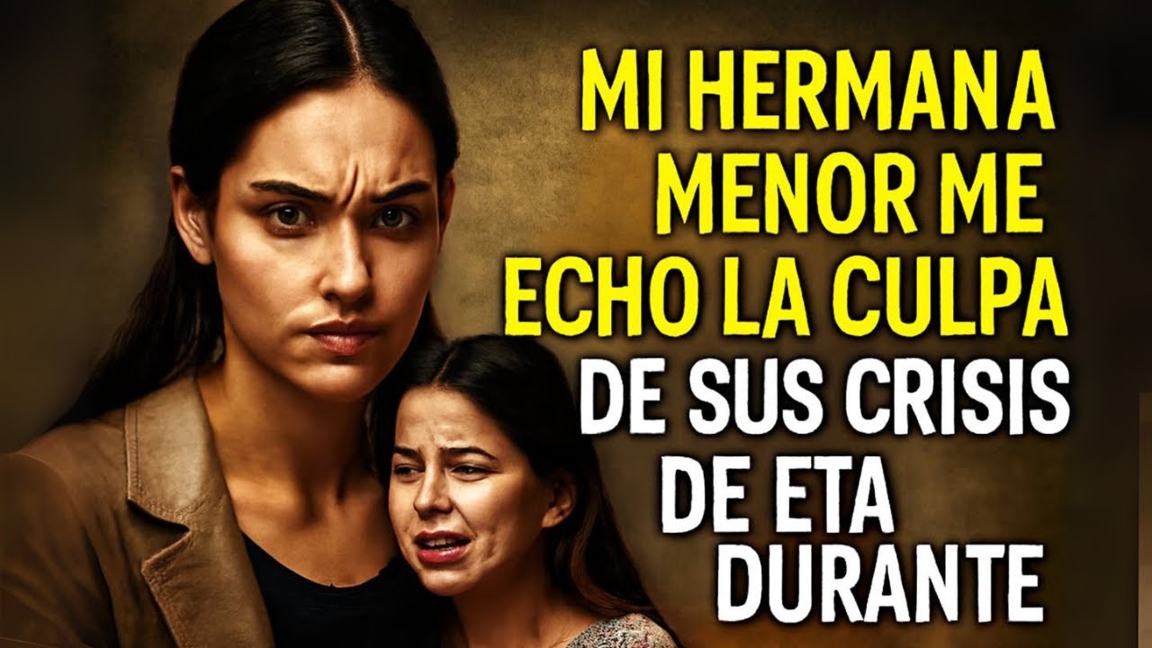 Mi hermana menor me echó la culpa de sus crisis de ETA durante años.