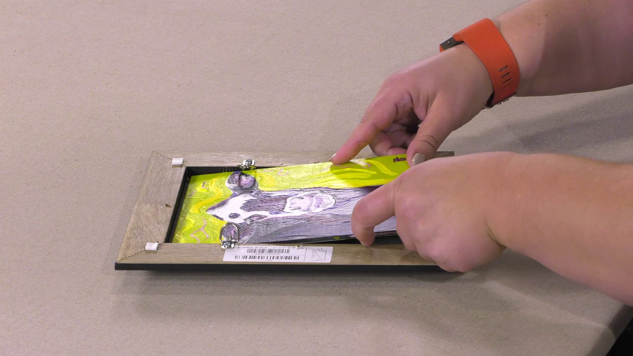 AlumaComp Panels Can be framed without backing board - VC#1
