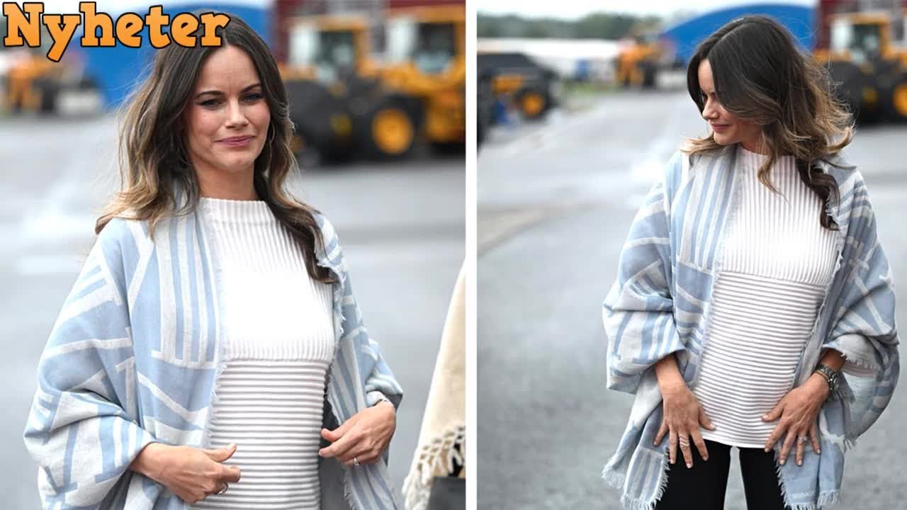 Första bilderna på prinsessan Sofias gravidmage – se dem här!