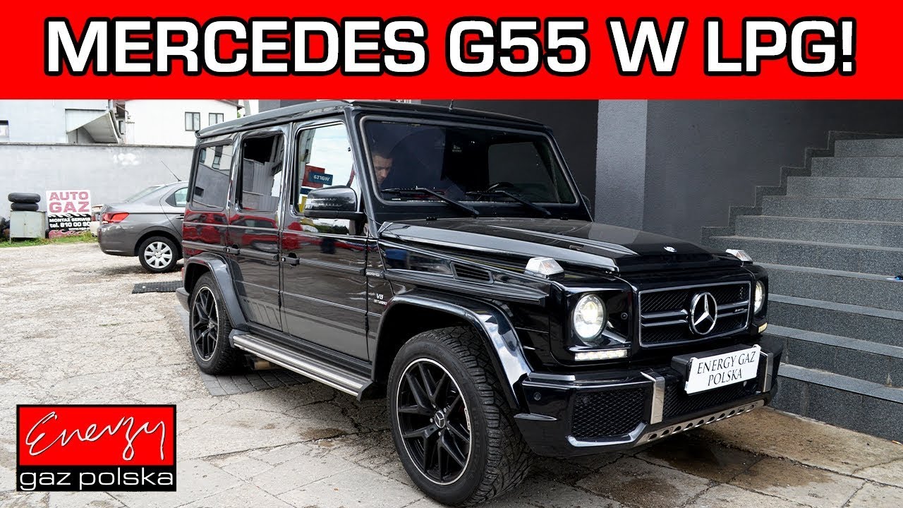 SZOK? G55 AMG z LPG!!! MERCEDES G55 5.5 507KM 2008r BRC SQ P&D w Energy Gaz Polska!