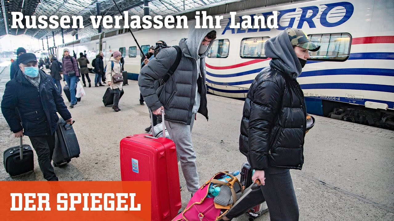 Russen verlassen ihr Land: »Ich schäme mich« | DER SPIEGEL