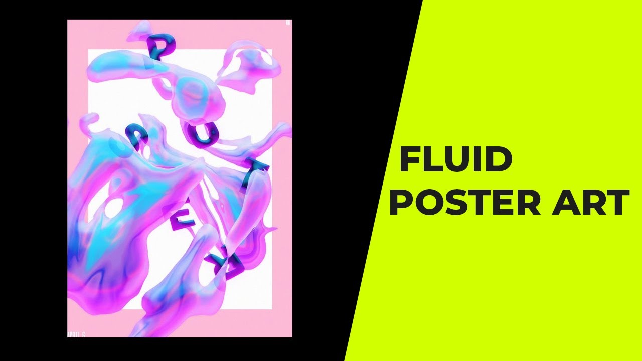 Create a Stunning Abstract 3D Fluid Poster in Photoshop