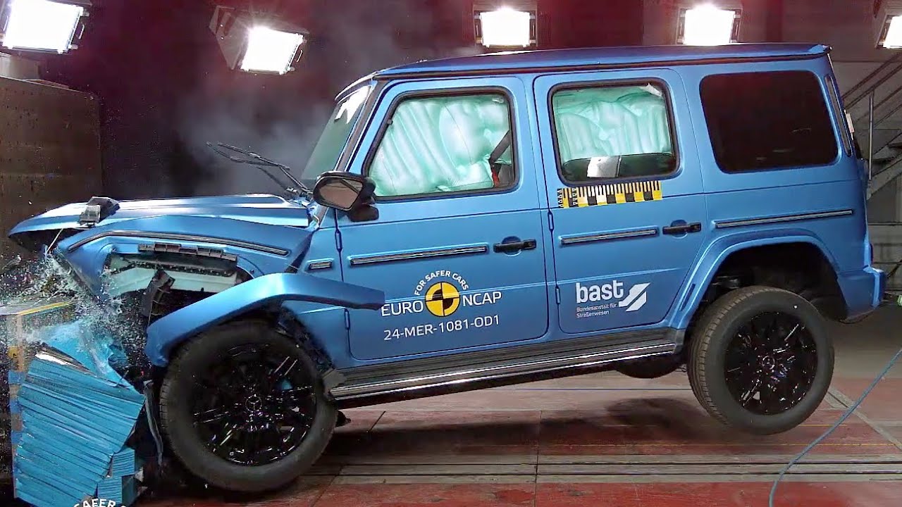 NEW Mercedes Electric G-Class CRASH TEST (2024)