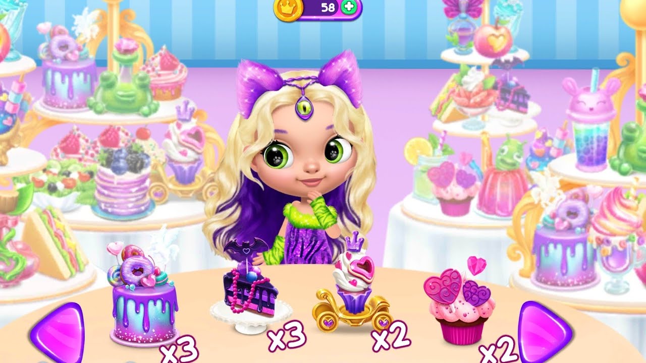 Princess enchanted castle Tutotoons game collects all princess