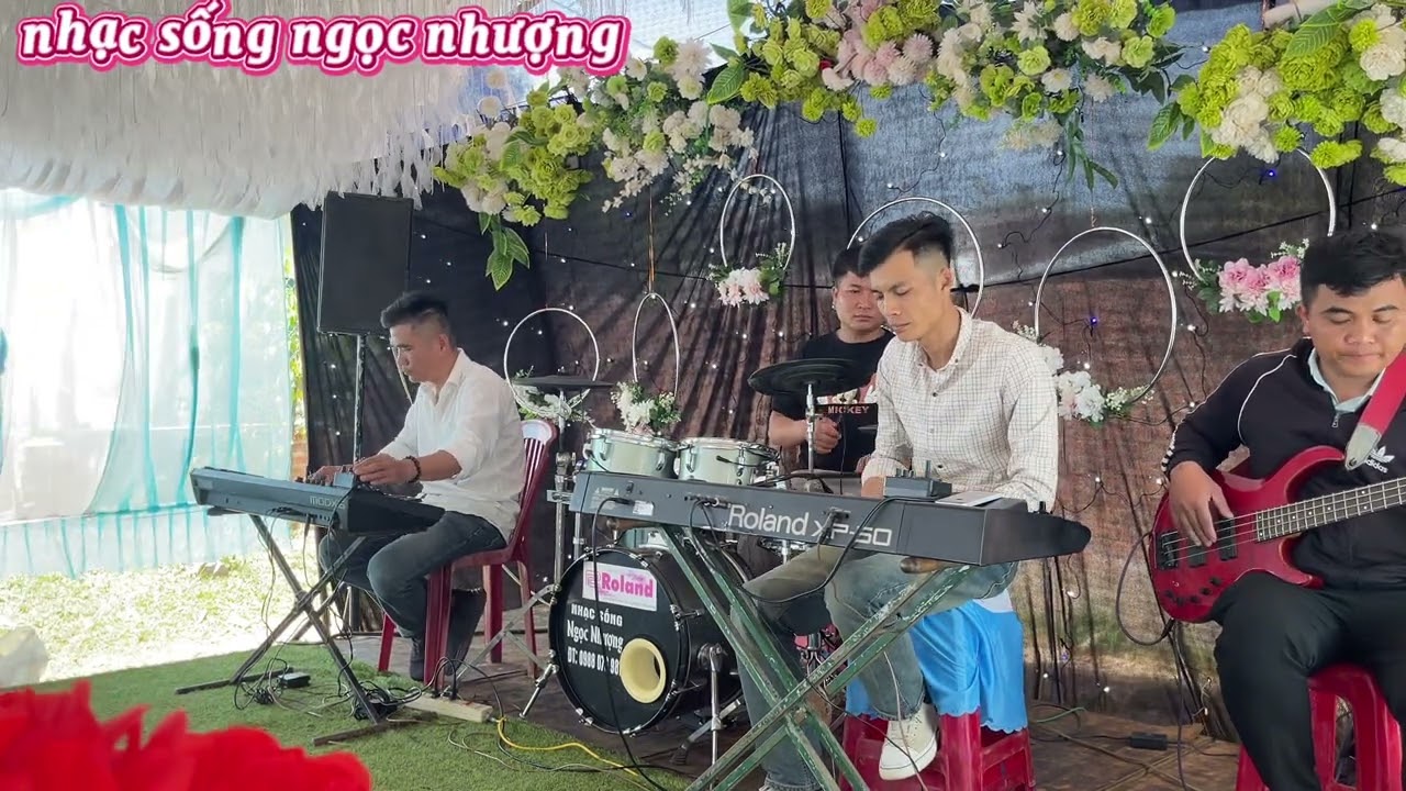 hòa tấu|xuân đa về |nhạc sống ngọc nhượng 