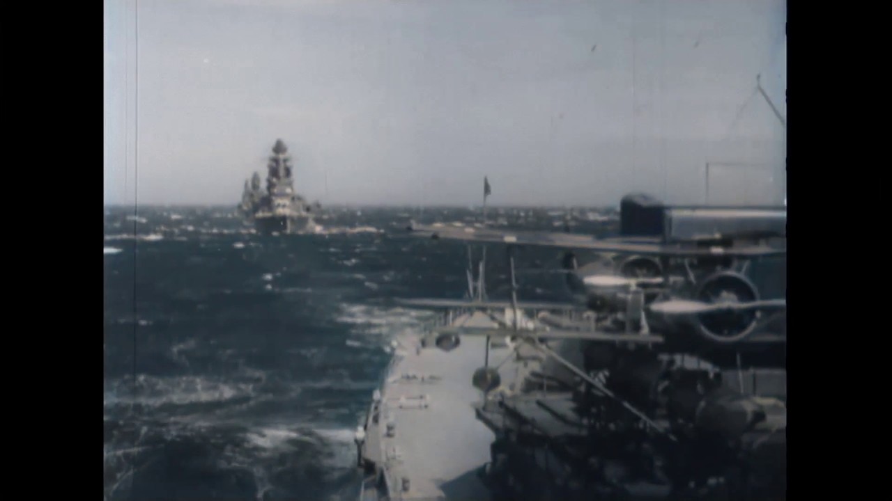 Life on a Japanese Warship in WWII - Colorized Japanese Propaganda Film