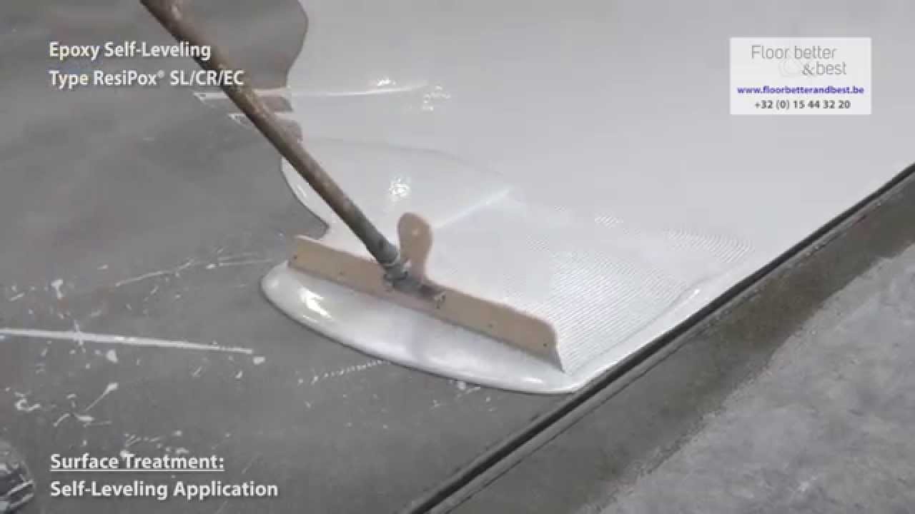 Application of our Self-Leveling Epoxy
