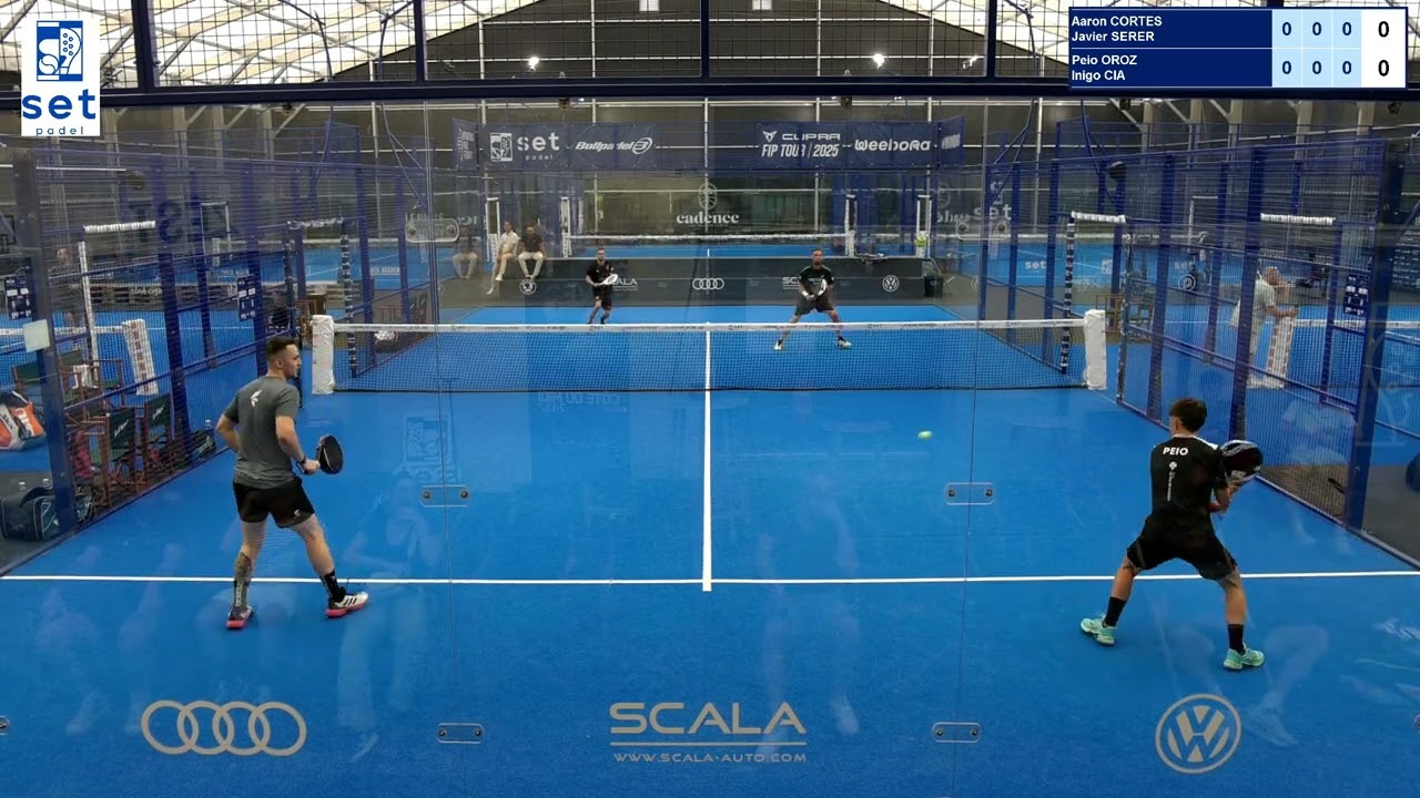 FIP SILVER COTE DU MIDI NARBONNE - Q1 - Aaron Cortes / Javier Serer vs Peio Oroz / Inigo Cia