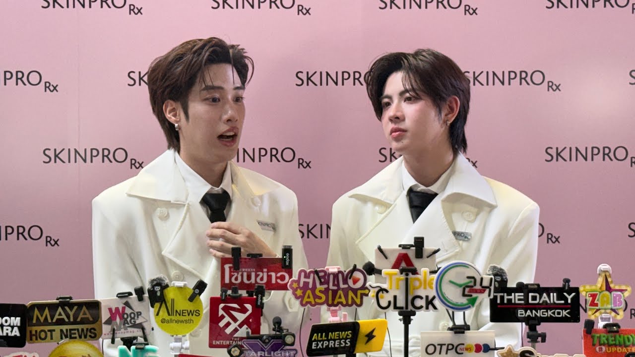 [Live🔴] สัมภาษณ์ #เติ้ลเฟิร์สวัน ในงาน Skinpro Rx Moist Safe Zone with #TheFirstone