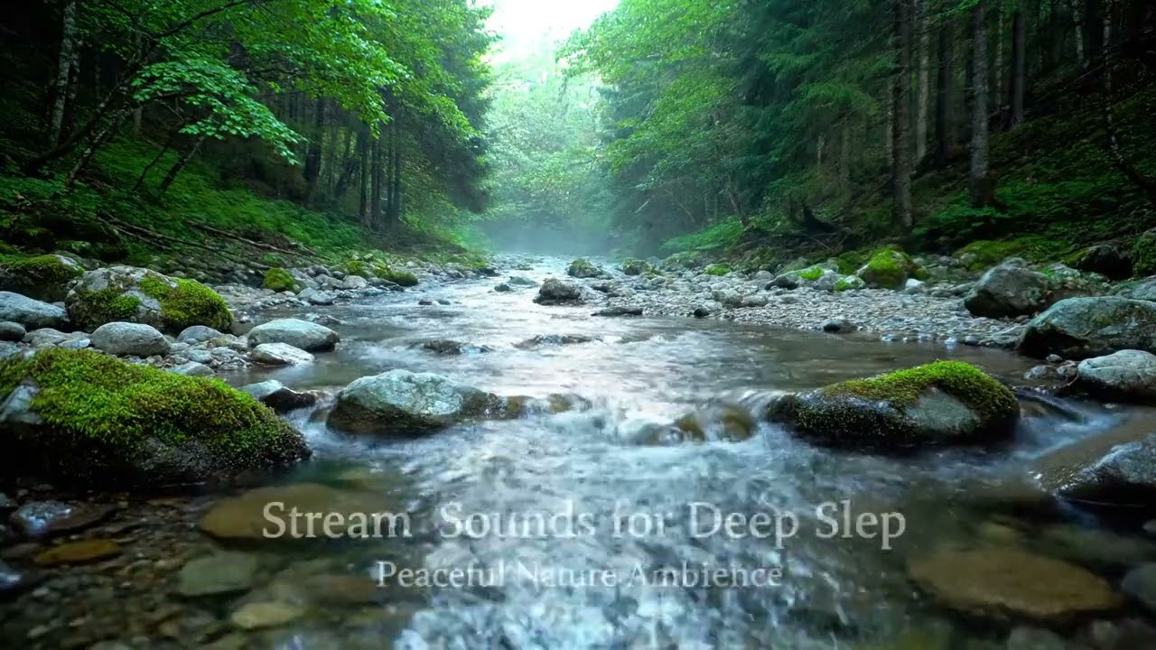 Frequency Healing Sounds: River Energy for Calm Mind