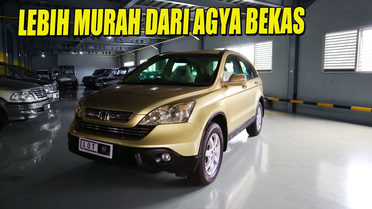 SUV NYAMAN BERTENAGA CRV GEN 3 YANG KINI LEBIH MURAH DARI AGYA #GANTIOLITOP1AJA