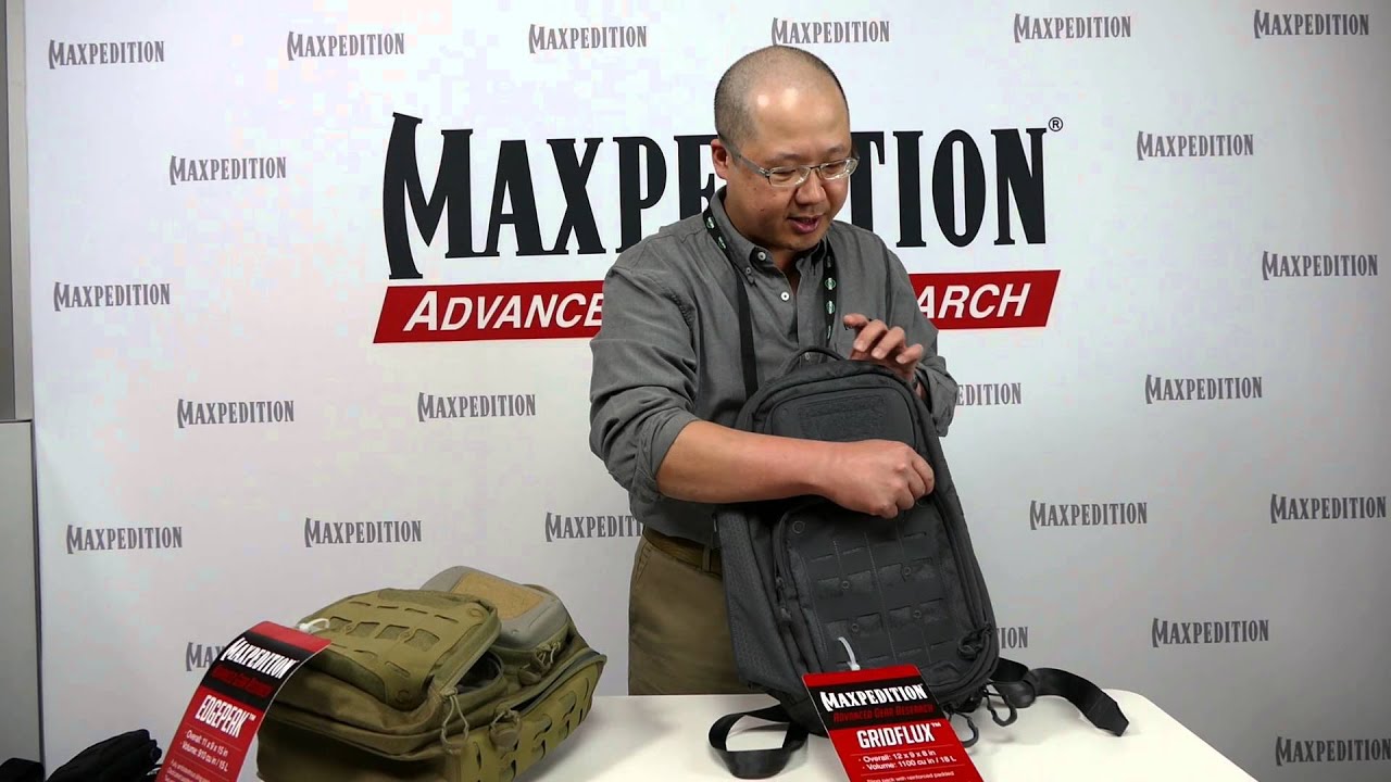 2016 SHOT Show - Maxpedition EDGEPEAK and GRIDFLUX