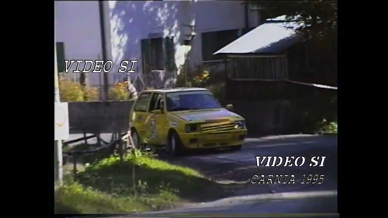 Rally della carnia 1995.........3/4.........Video Si