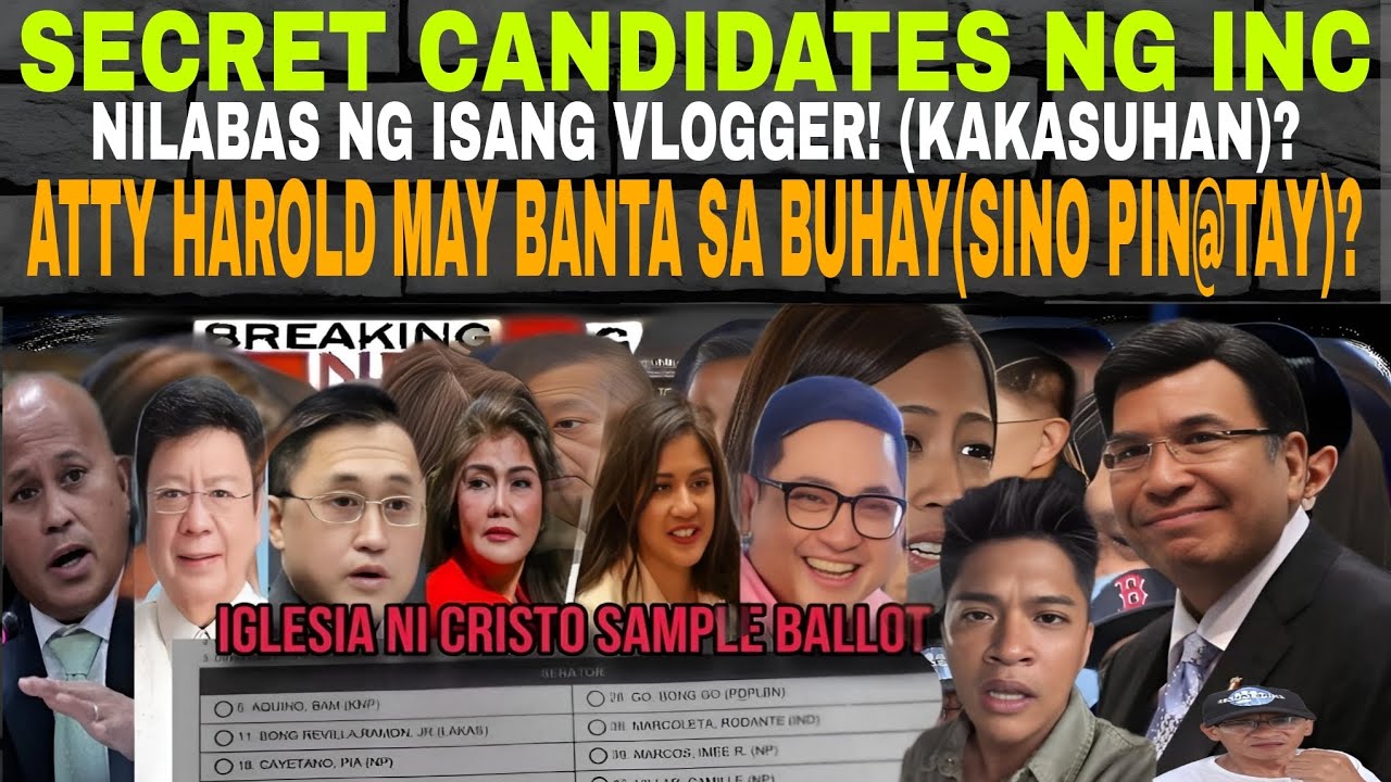 SEKRETO NG INC NAG LEAK! ATTY HAROLD MAY BANTA SINO ANG MASTERMIND?#jayguevarratv #viralvideo
