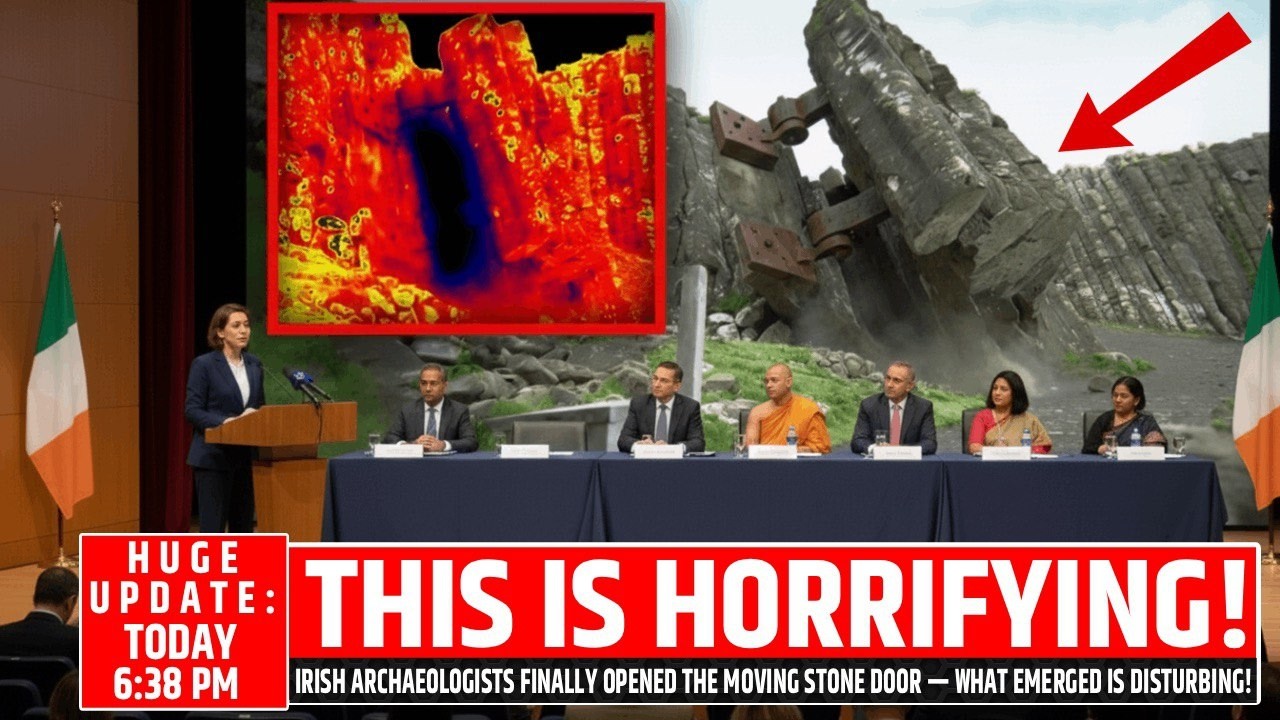 Irish Archaeologists FINALLY Opened the Moving Stone Door — What Emerged Is Disturbing!