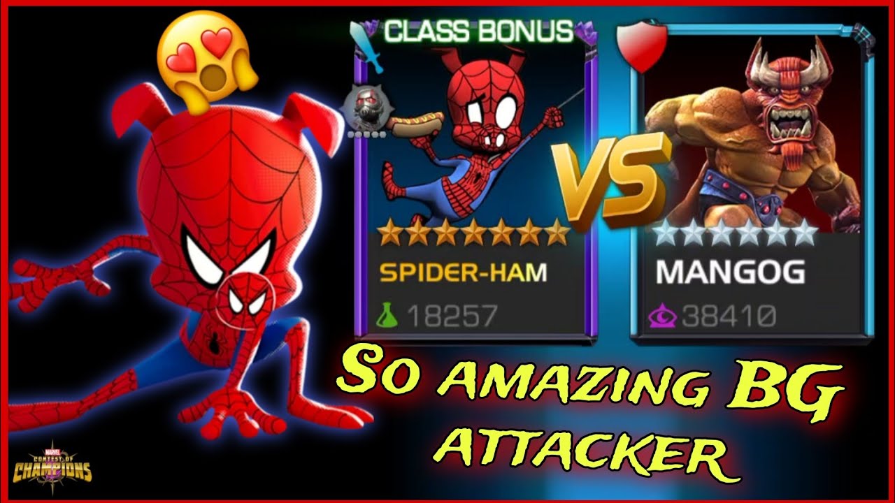 Spider-Ham used to Good in Battlegrounds - MCOC