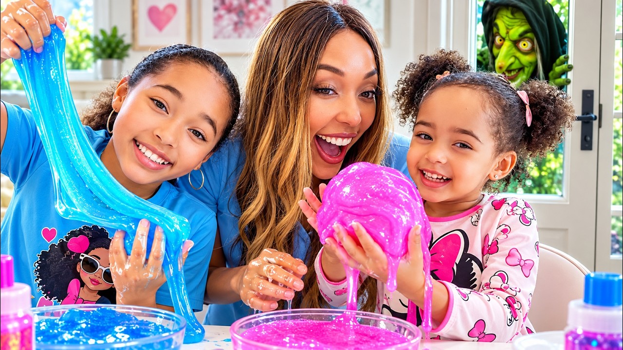 THEA BABY BOSS 👶 FAIT SONT PREMIER SLIME - LA SORCIÈRE 🧙 LE PREND !!