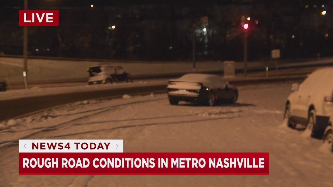 Cars remain abandoned all over Nashville