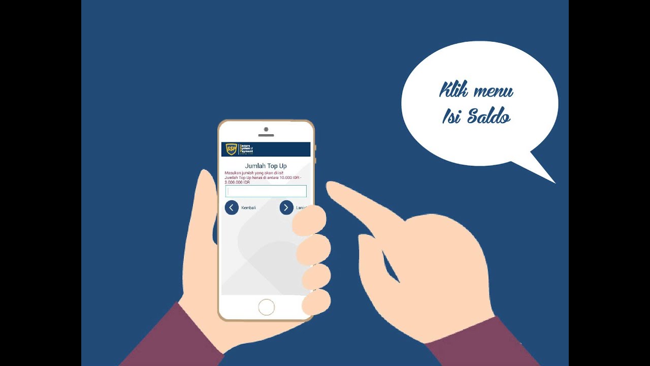 Tutorial SSP - Login dan Isi saldo