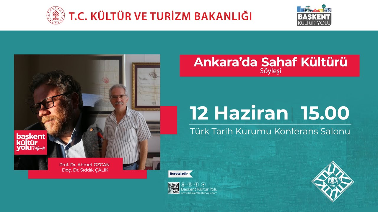 Ankara Sohbetleri (Prof. Dr. Ahmet ÖZCAN, Doç. Dr. Sıddık ÇALIK - 