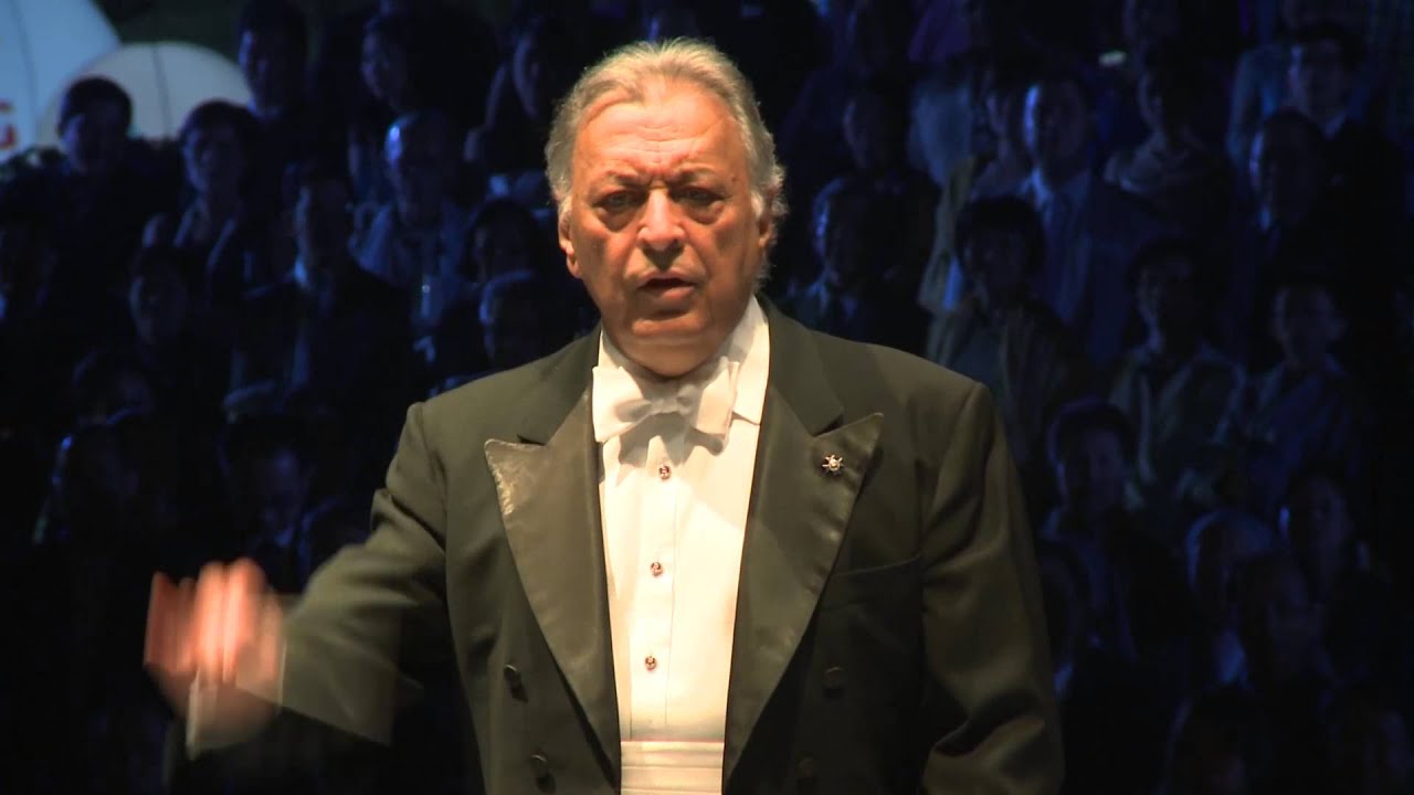 Zubin Mehta Israeli Orchestra performing Royal Anthem of Thailand