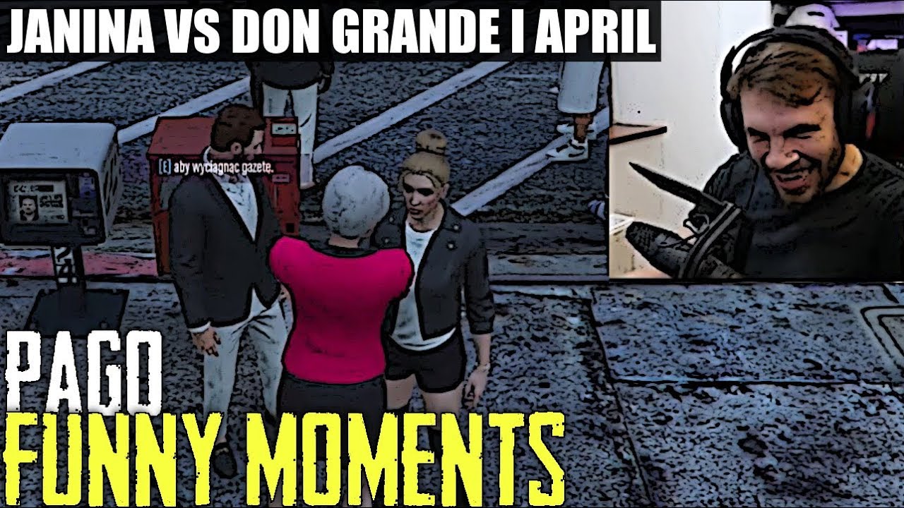 PAGO[JANINA VS DON GRANDE I APRIL/NOKAUT/PRZEPROSINY/SAM NA SAM/CIĄŻA SPOŻYWCZA] [FM]