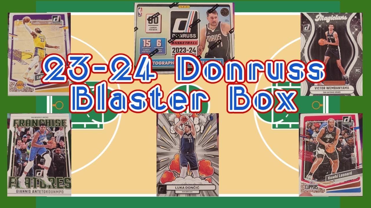 23-24Panini Donruss Basketball Blaster Box