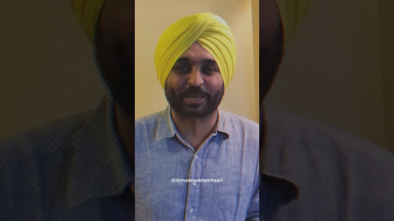 Maan bneya punjab da maan 🫡..Bhagwant Maan | AAP Punjab | Aamaadmipartypunjab | Punjab Politics