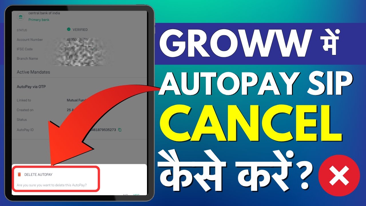 Groww App Me Autopay Kaise Band Kare? How To Cancel Autopay in Groww SIP Online?