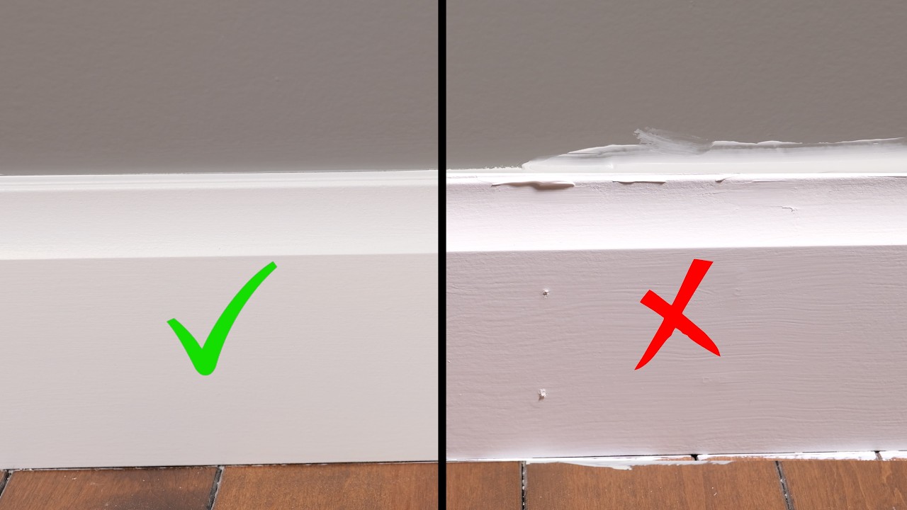 How to Get Spray-Quality Baseboards With a Brush