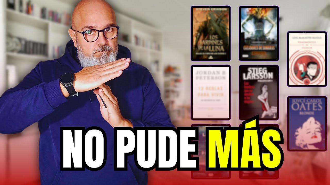 🤔 Los libros y sagas que ABANDONÉ (y por qué de ALGUNO me arrepiento)