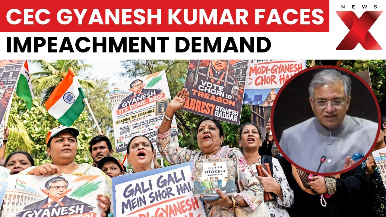 Gyanesh Kumar Impeachment Demand: Citizens Group Plans Notice Amid Election Controversy