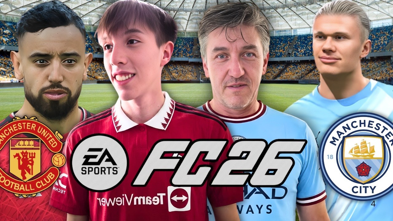 CLASICO DE MANCHESTER EN FC26 CON MI VIEJO